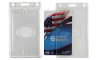 Bilde av Cardholder/carrying case rigid plastic with lock clear (vertical/portrait). 60270289 (DE,SE,NO,FI,RO,PL)